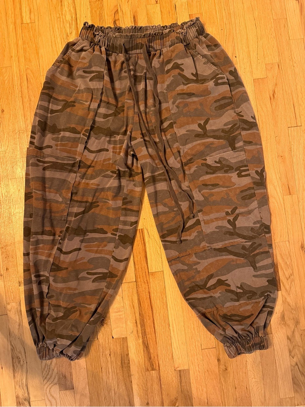 Easel Brand -  Camouflage Jogger Pants in Camo Print